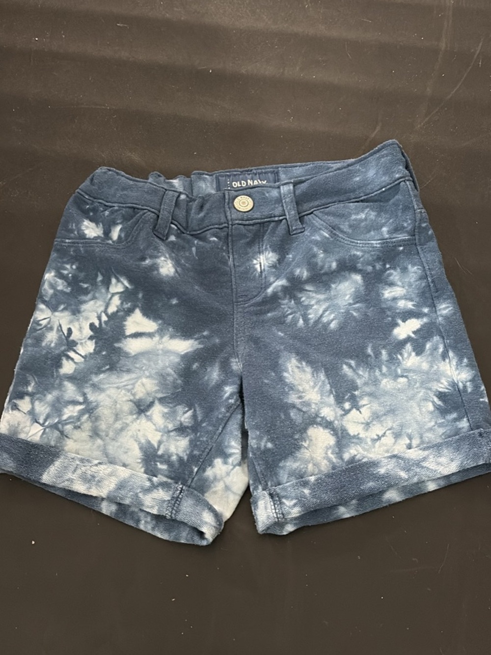 Old Navy Blue Tie-Dye Kids Shorts